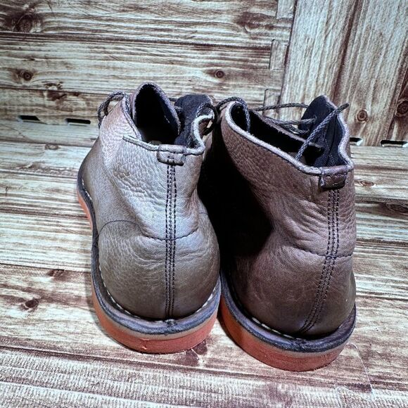 Cole Haan Chukka Boot Mens Size 10 M Curtis Ankle Boots Brown Leather Lace Up - Picture 3 of 7